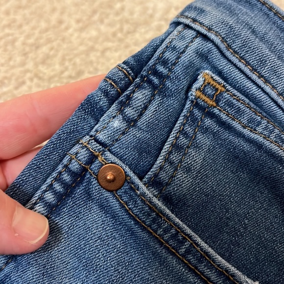 Madewell Stovepipe Jeans in Dearham Wash - Picture 4 of 15